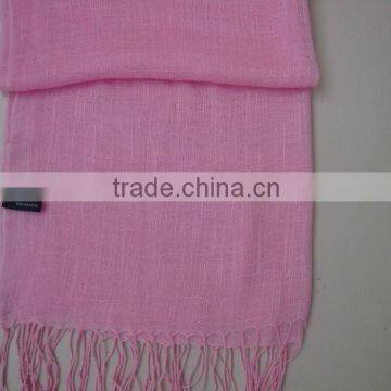 Active Dyeing, Solid Color 100% Viscose Scarf, OEM China, Trade Assurance photo-5