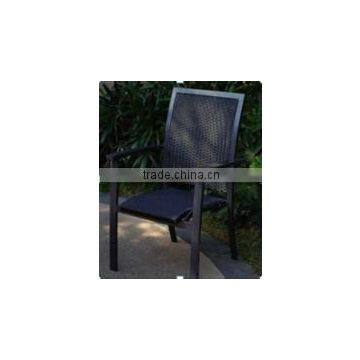 2016 simle of metal garden line satcking chair made in China UNT-014