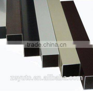High Quality Diameter 8mm - 500mm Aluminum Square Pipe 6061 6063 2024 5056 5052 NC5 7075 photo-2