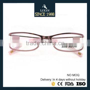 Graceful Lady Metal Eyeglasses Prescription Eyewear Bling Rhinestones Optical Frames Eyewear SM4028 photo-5
