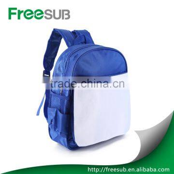 2016 wholesale red blue color sublimation fashionable school bags for kids