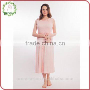 100% weave sexy skin pink ladies western long dress sexy