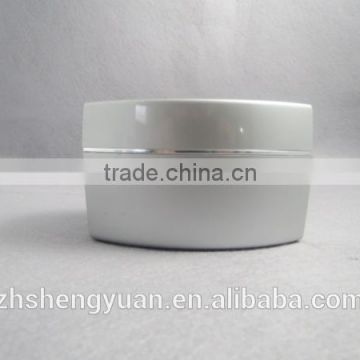 200g China made cosmetics jar plastic square