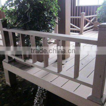 simple design wpc decking/rail system