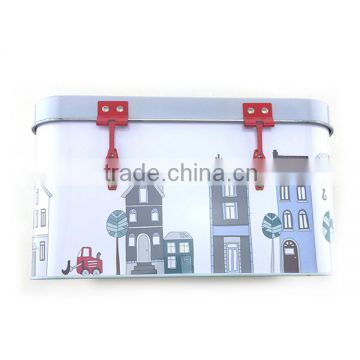 alibaba hot products large storage tin box,tube packaging cosmetics with locks,wholesale metal lunch boxes kids