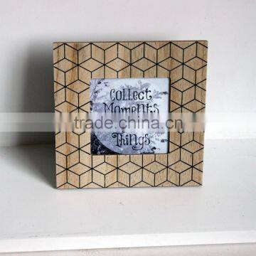 handmade wooden photo frame