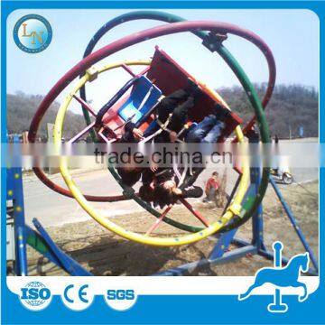 Attractions in china!Super exciting 2 seats Manufacturers human gyroscope space ball amusement ridesfor sale