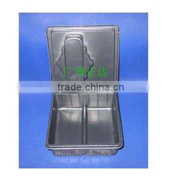 Guangzhou Factory Flocked Tray,plastic Tray for Product Display photo-6