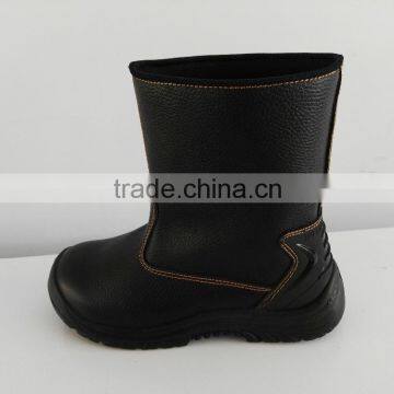 Good Quality PU Sole Steel Toe Industrial Worker Boots