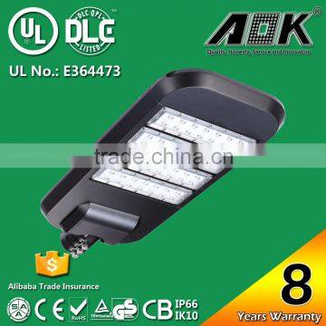 LED Street Light Housing 5 Years Warranty High Quality Prices IP66 IP Rating TUV-GS DLC SAA