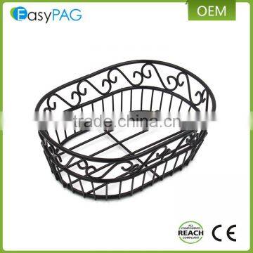 Factory Manufacture Scroll Shape Metal Wire Home Kitchen Bread Basket photo-5