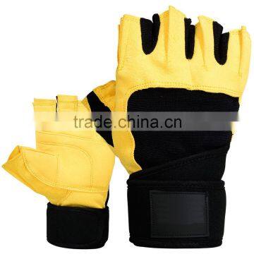 Fashion style GYM training non-slip weight lifting gloves