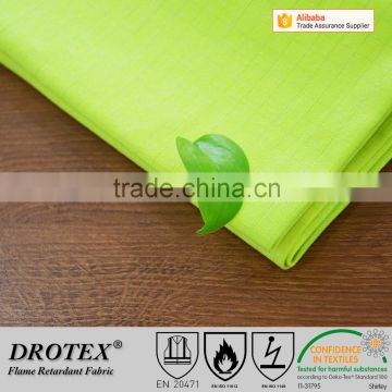 modacrylic/cotton flame retardant anti-static Hi-vis fabric