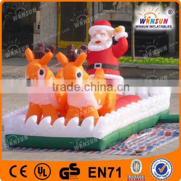 Customized commercial PVC inflatable wholesale christmas product