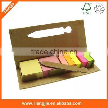 Eco Arrow Neon Sticky Note in Recycled Paper Case photo-4