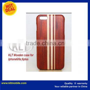 Luxury Wooden Phone Case Unique Pattern Back Cover Wooden Case For Apple Iphone 6 photo-2