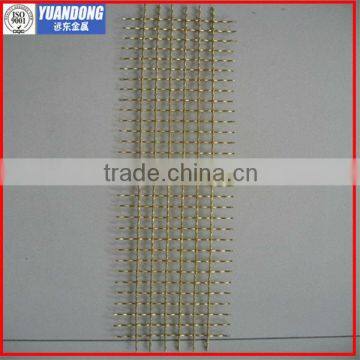 Crimped Brass wire mesh (factory price sale)