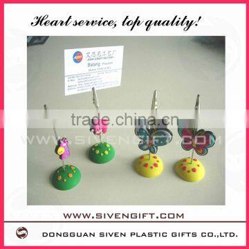 Customized Rubber 3d Pvc Photo Clip for Use