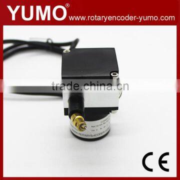 Pulse Signal 1000mm Rope Displacement Sensor Wire Rotary Encoder photo-2