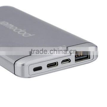 2016 power bank 10000mah portable mobile with type c usb for laptop