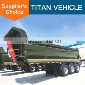 TITAN used dump trailers , used tipper trailer , 100ton dump truck trailer --IN STOCK