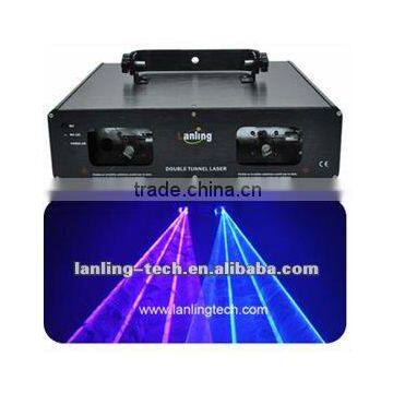 New Double lens Rose Cyan disco stage laser lighting