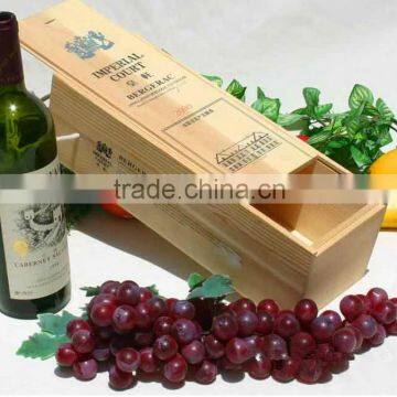 Pine barbecue only pine wooden wine box