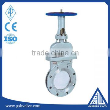 electrically lug wafer type knife gate valve in valves