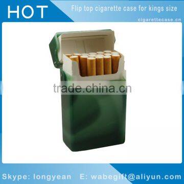 Flip top Cigarette Case box holder use for 20s standard kind size cigarette pack