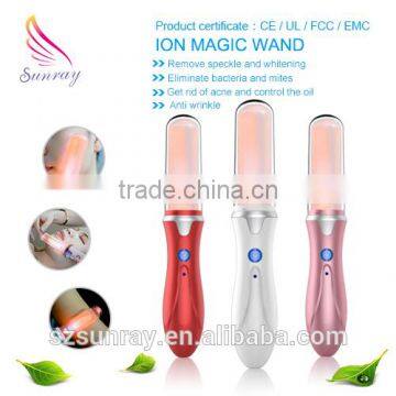 Korea beauty products vibrator face lift roller massager ion facial massager wand