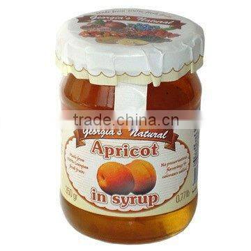 Apricot In Syrup Preserved Fruit Jam