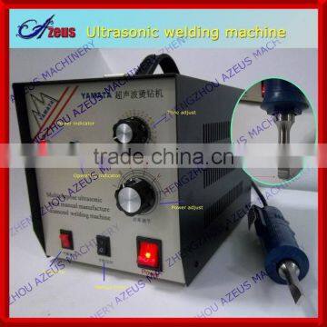 2014 Top sale stable quality portable ultrasonic plastic spot welder for garment / plastic