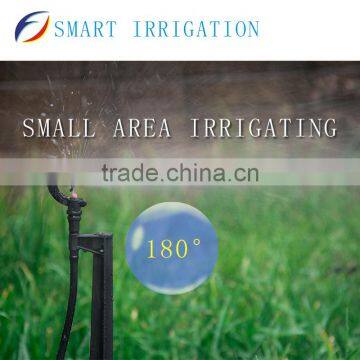 Farming lawn smart irrigation plastic 180 degree refract spray micro sprinkler