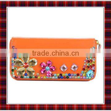 Fashion Rhinestone human Made Girlish Wallets (BTYB007)