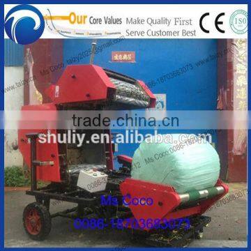 hay baler for walking tractor/small round hay baler