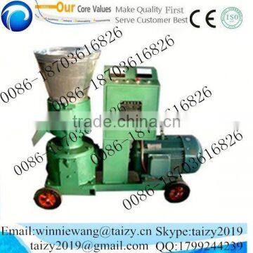 High efficiency flat die animal feed pellet machine price for farm use