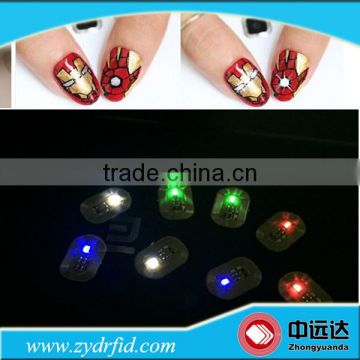 Ready stocks nfc nail sticker led