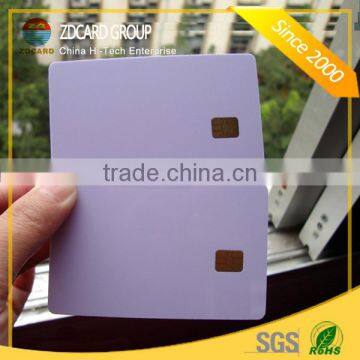 Factory price high quality plastic smart contact contact smart card iso7816