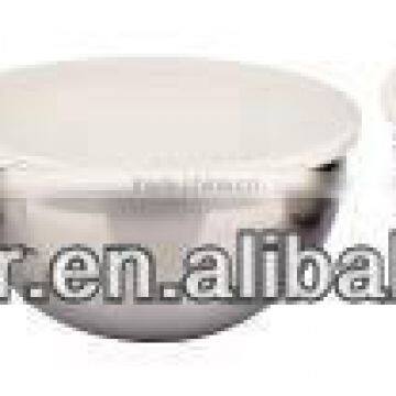 stainless steel salad bowl with lid