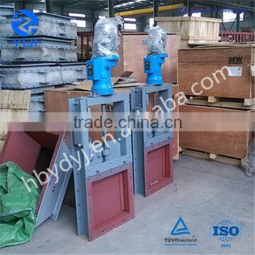 Electric Rectangular Slide Gate Valve for Industrial Use photo-6