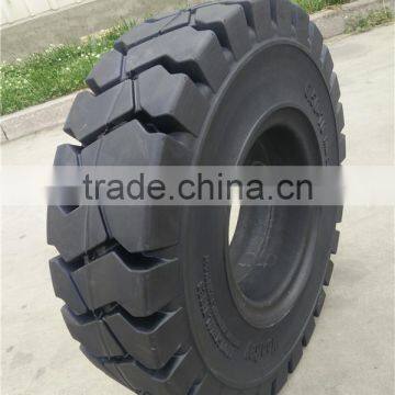 Tractor Trailer Solid Tyre 4.00-8 for Towing Tractor in Airport or Seaport photo-6