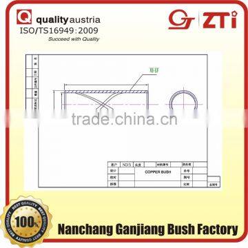 Factory Supply Good Quality Copper Bush Brass Bush Bronze Bush for Leaf Spring