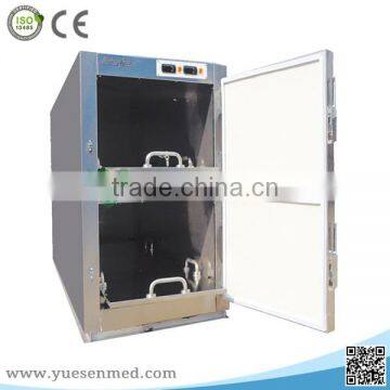 YSSTG0102 high performance 2 bodies stainless steel cheap Morgue freezer price