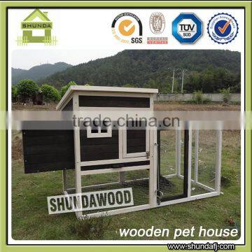 SDC011 Chinese Chicken Coop For Laying Hens With Outdoor Run photo-5