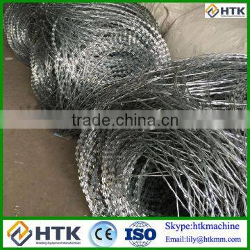Galvanized Razor Barbed Wire Concertina Wire Coil photo-6