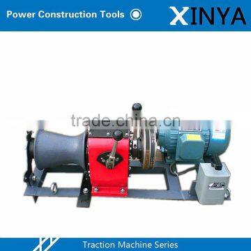 1 Ton Cable Drum Winch with Electric Engine