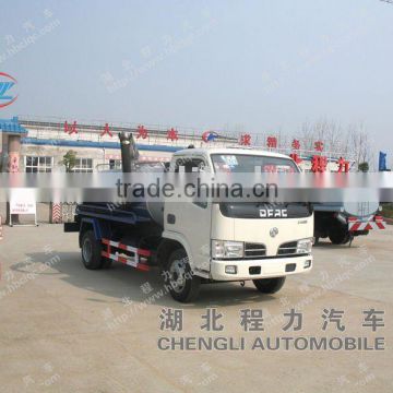 Dongfeng 4*2 vacuum tank suction tanker truck