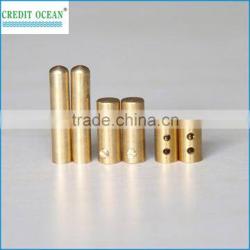 CREDIT OCEAN custom metal tips draw cord end for hoodies