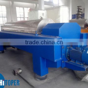 Large flowrate sludge dewatering centrifuge, screw press dewatering separator