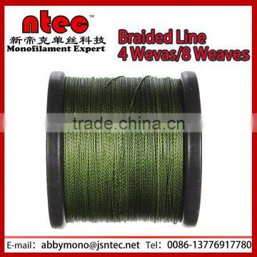 100M-2000M Army Green 6-300LB 100%PE Braid Fishing Line photo-2